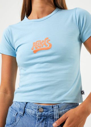 Toosie Recycled Baby Tee - Sky Blue - Tee - Afends - The Soho Movement