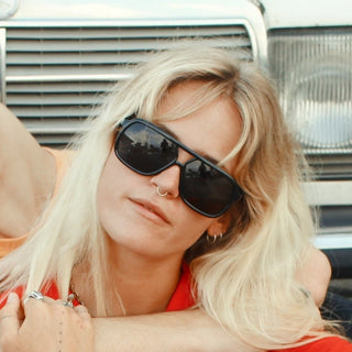 Treble - Black Gloss - Sunglasses - Childe Wilde - The Soho Movement