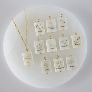 Zodiac Pendants - Mother of Pearl - Pendants - Divine Creatures - The Soho Movement